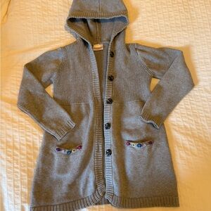 Hanna Andersson Gray Knit Cardigan